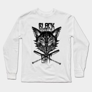 .B L A C K  C A T. Long Sleeve T-Shirt